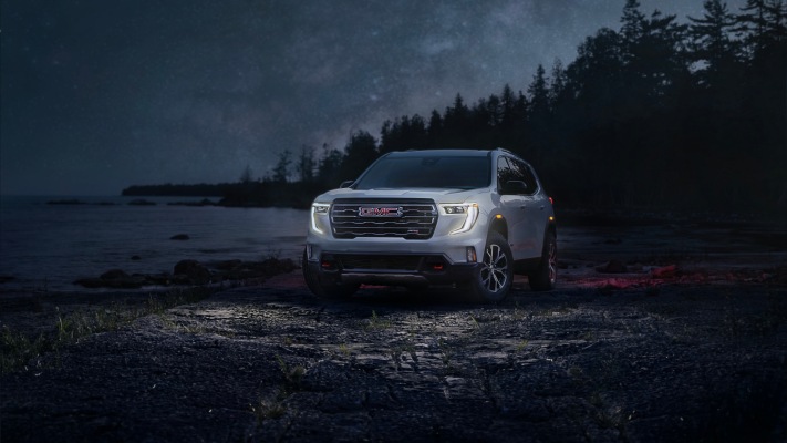 GMC Acadia AT4 2024. Desktop wallpaper