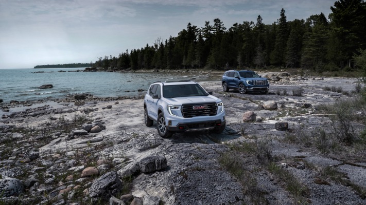 GMC Acadia AT4 2024. Desktop wallpaper