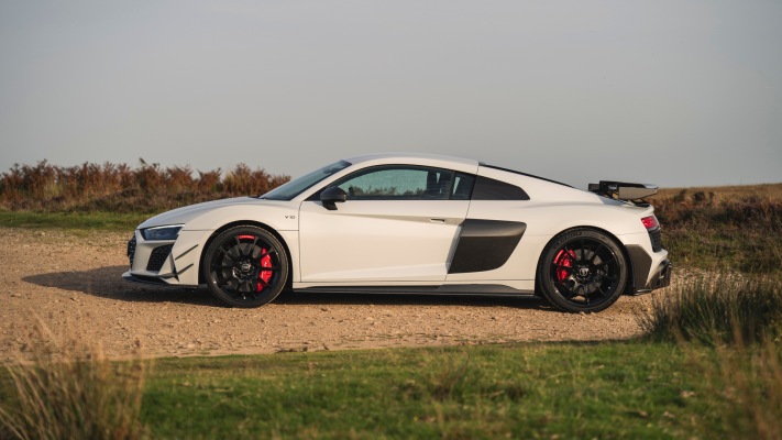 Audi R8 Coupe V10 GT RWD UK Version 2023. Desktop wallpaper