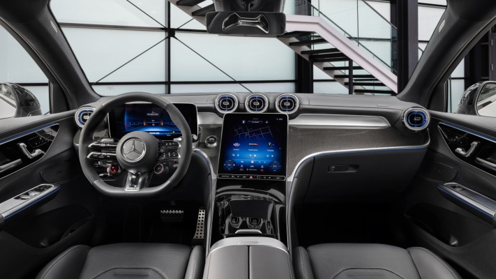 Mercedes-AMG GLC 63 S E Performance Coupe 2024. Desktop wallpaper