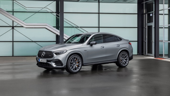 Mercedes-AMG GLC 63 S E Performance Coupe 2024. Desktop wallpaper