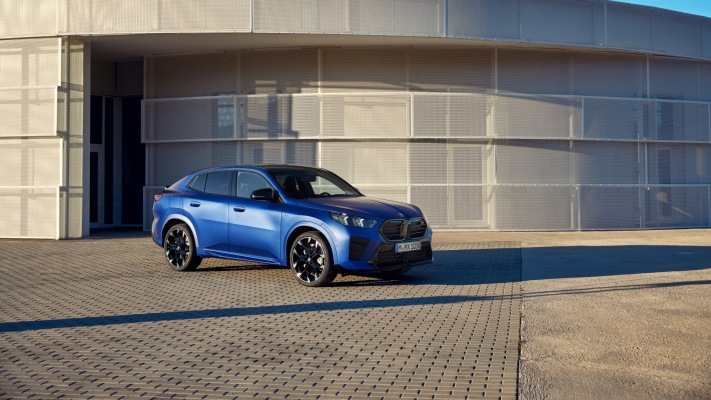 BMW X2 M35i xDrive 2024. Desktop wallpaper