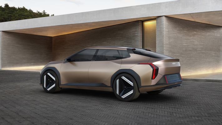 Kia EV4 Concept 2023. Desktop wallpaper