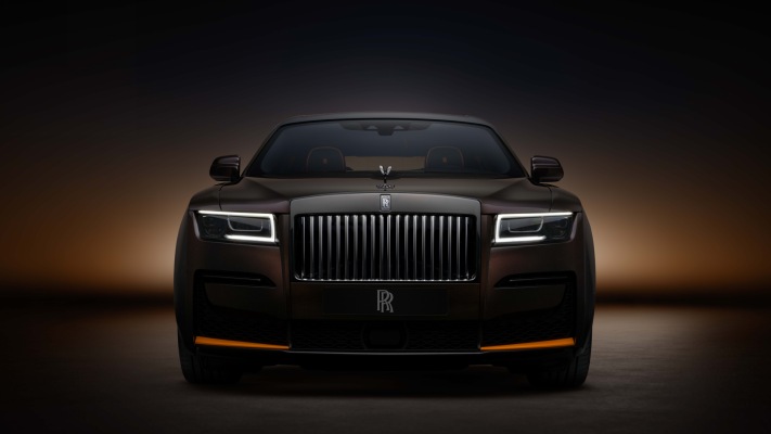 Rolls-Royce Black Badge Ghost Ekleipsis Private Collection 2023. Desktop wallpaper