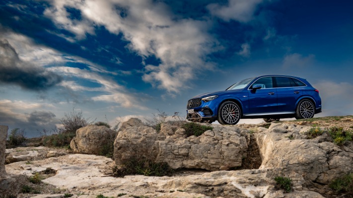 Mercedes-AMG GLC 63 S E Performance 2024. Desktop wallpaper