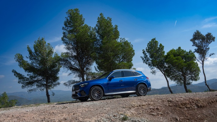 Mercedes-AMG GLC 63 S E Performance 2024. Desktop wallpaper