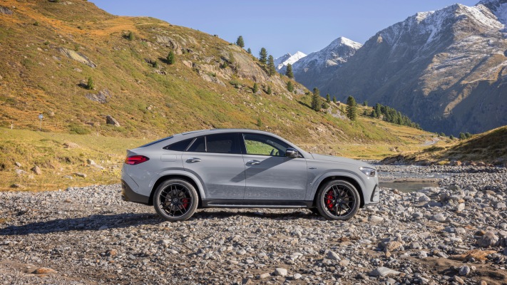 Mercedes-AMG GLE 53 Hybrid Coupe 2024. Desktop wallpaper