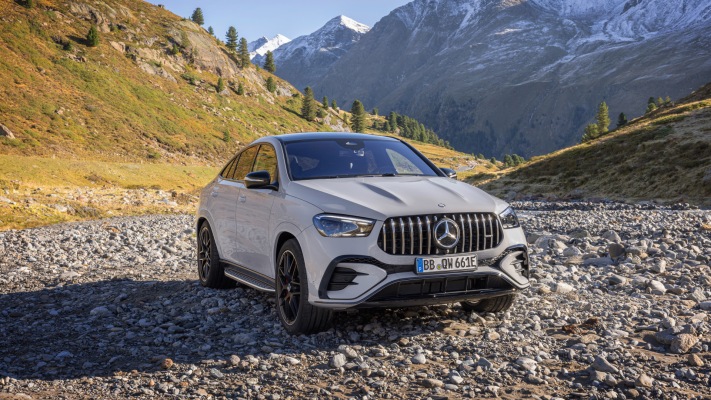Mercedes-AMG GLE 53 Hybrid Coupe 2024. Desktop wallpaper
