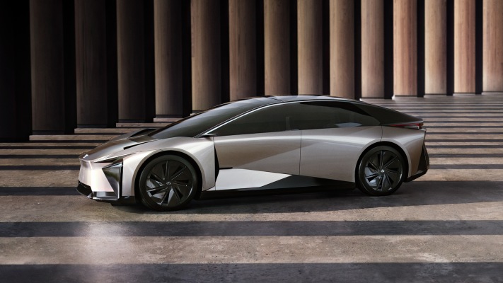 Lexus LF-ZC Concept 2023. Desktop wallpaper