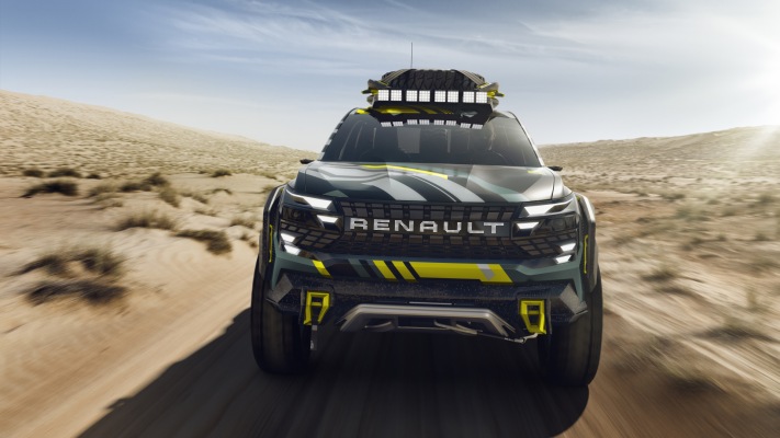 Renault Niagara Concept 2023. Desktop wallpaper