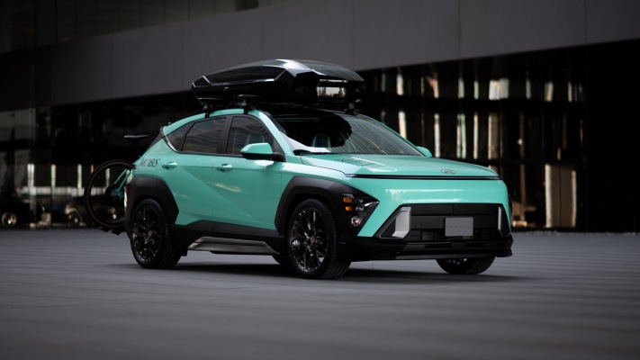 Hyundai Kona Jayde Concept 2024. Desktop wallpaper