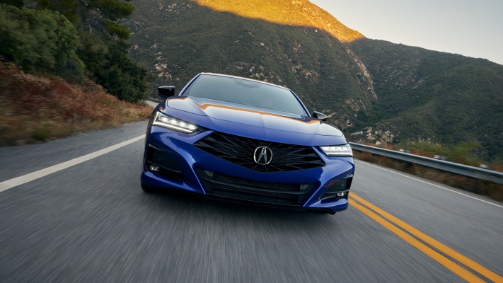 Acura TLX A-Spec 2024. Desktop wallpaper