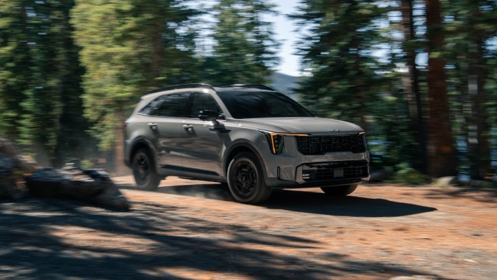 Kia Sorento X Pro USA Version 2024. Desktop wallpaper