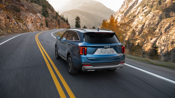 Kia Sorento HEV USA Version 2025. Desktop wallpaper