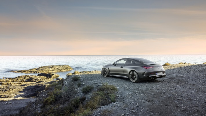 Mercedes-AMG CLE 53 4MATIC+ Coupe 2024. Desktop wallpaper