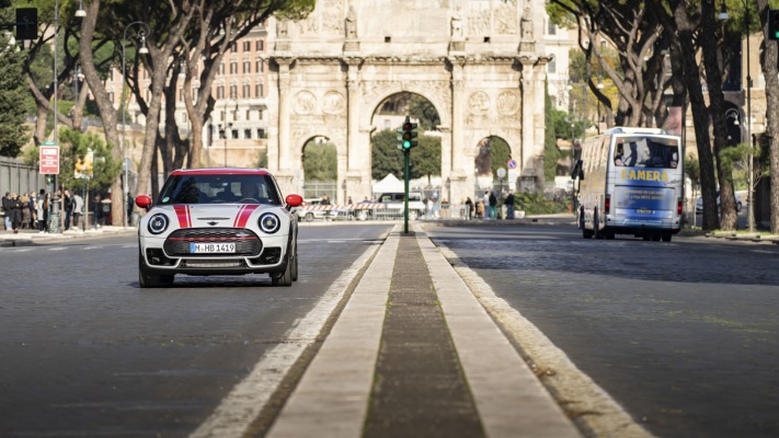 MINI John Cooper Works Clubman 2023. Desktop wallpaper