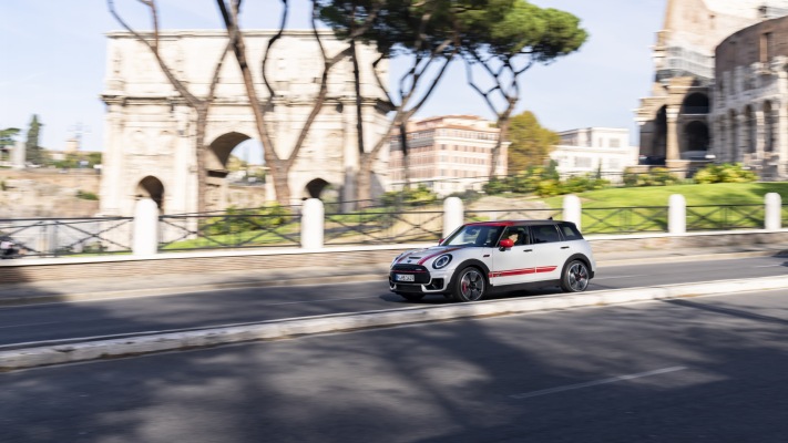 MINI John Cooper Works Clubman 2023. Desktop wallpaper