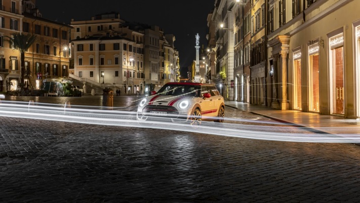 MINI John Cooper Works Clubman 2023. Desktop wallpaper