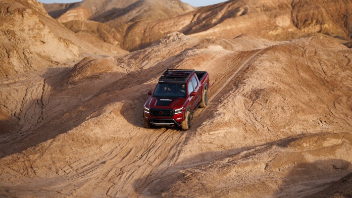 Nissan Frontier Forsberg Edition 2024. Desktop wallpaper