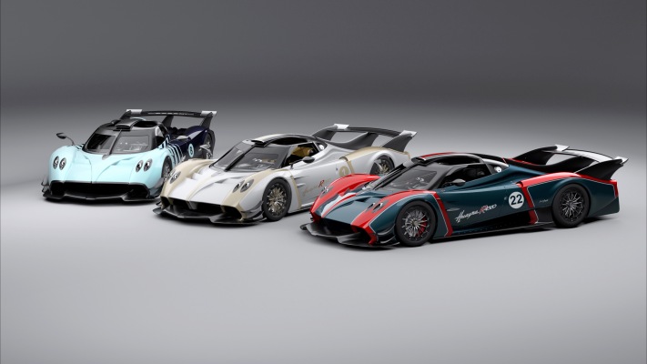 Pagani Huayra R Evo 2024. Desktop wallpaper
