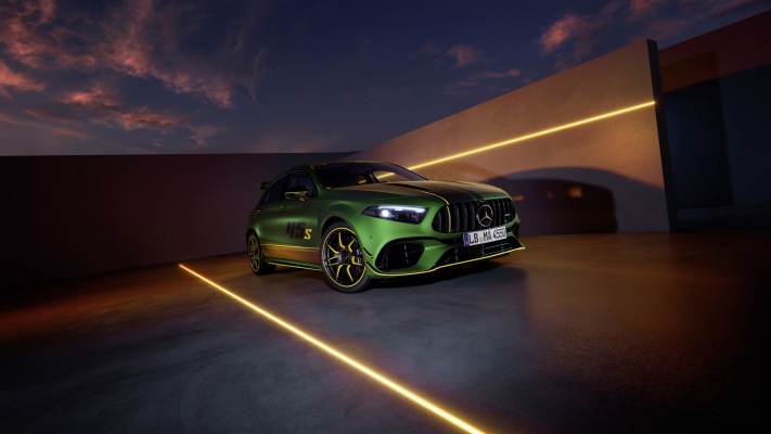 Mercedes-AMG A 45 S 4MATIC+ Limited Edition 2024. Desktop wallpaper