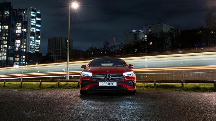Mercedes-Benz CLE 300 Coupe 4MATIC UK Version 2024. Desktop wallpaper