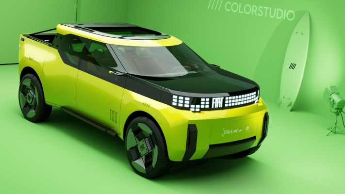Fiat Pick-up Concept 2024. Desktop wallpaper