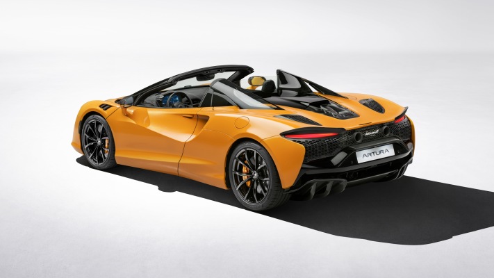 McLaren Artura Spider 2025. Desktop wallpaper