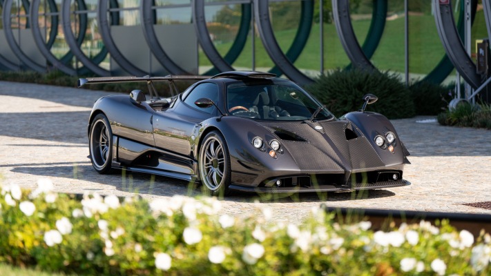 Pagani Zonda Attack UK Version 2024. Desktop wallpaper