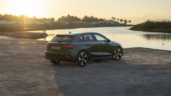 Audi A3 Sportback 2025. Desktop wallpaper