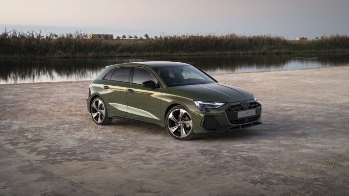 Audi A3 Sportback 2025. Desktop wallpaper