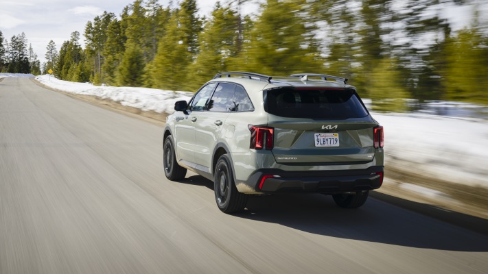 Kia Sorento SX Prestige X-Line USA Version 2024. Desktop wallpaper