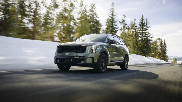 Kia Sorento SX Prestige X-Line USA Version 2024. Desktop wallpaper