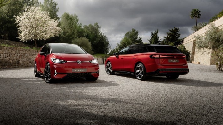 Volkswagen ID.3 GTX 2025. Desktop wallpaper