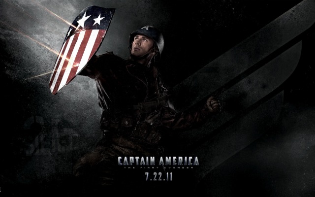 Captain America: The First Avenger. Desktop wallpaper