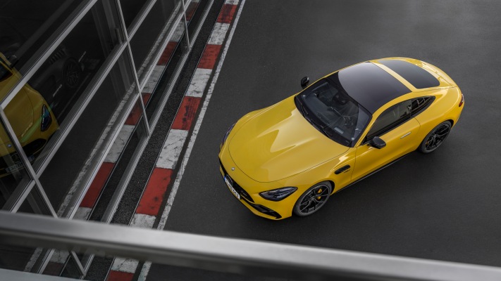 Mercedes-AMG GT 43 Coupe 2025. Desktop wallpaper