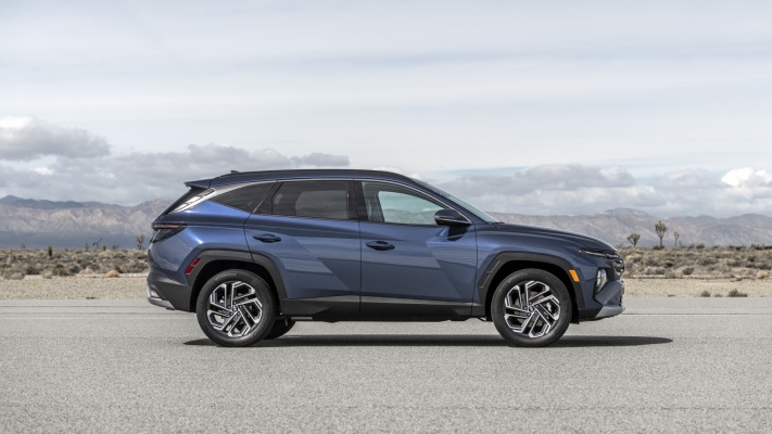 Hyundai Tucson USA Version 2025. Desktop wallpaper