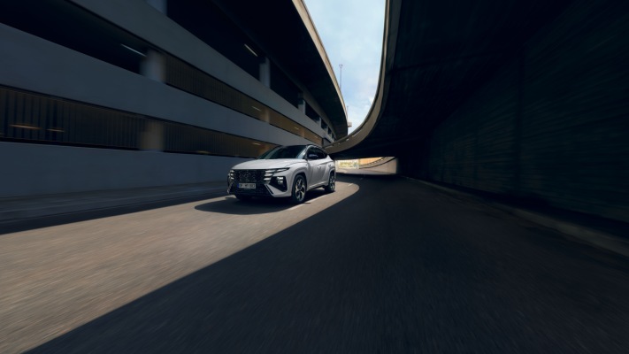 Hyundai Tucson N Line 2024. Desktop wallpaper