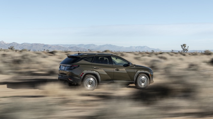 Hyundai Tucson XRT USA Version 2025. Desktop wallpaper