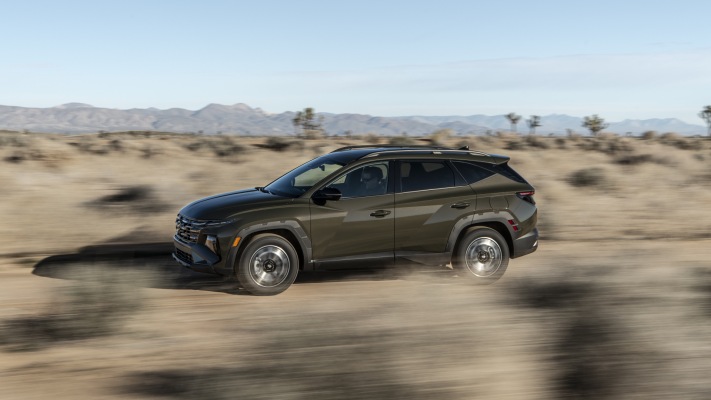 Hyundai Tucson XRT USA Version 2025. Desktop wallpaper