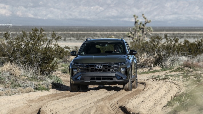 Hyundai Tucson XRT USA Version 2025. Desktop wallpaper
