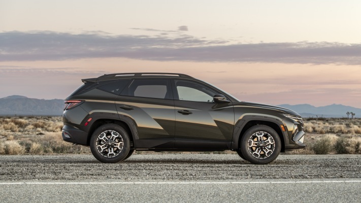 Hyundai Tucson XRT USA Version 2025. Desktop wallpaper