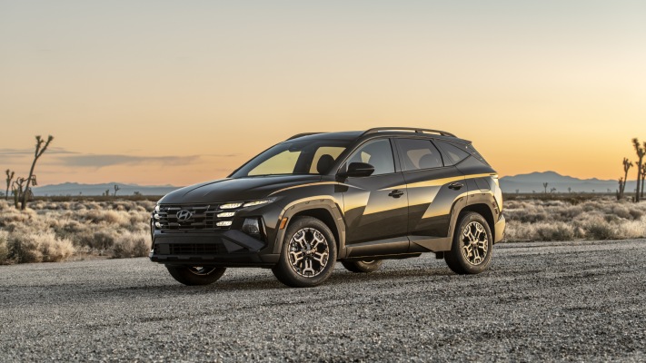 Hyundai Tucson XRT USA Version 2025. Desktop wallpaper