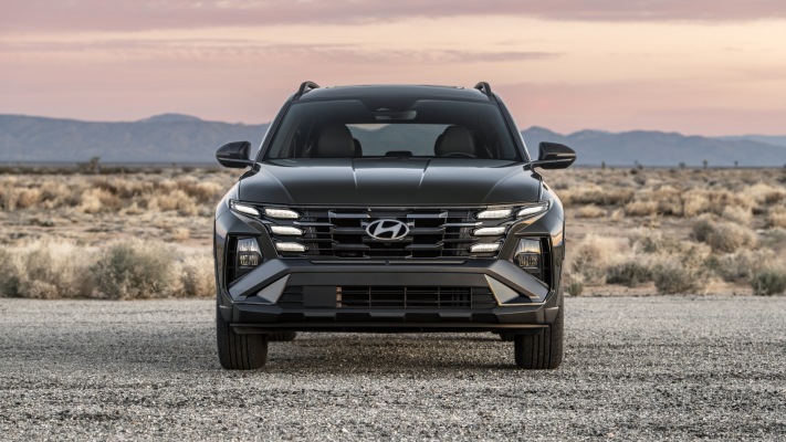 Hyundai Tucson XRT USA Version 2025. Desktop wallpaper