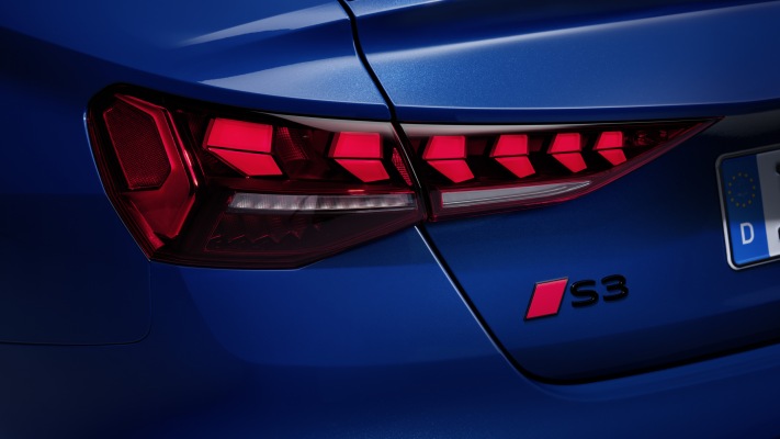 Audi S3 Sedan 2025. Desktop wallpaper