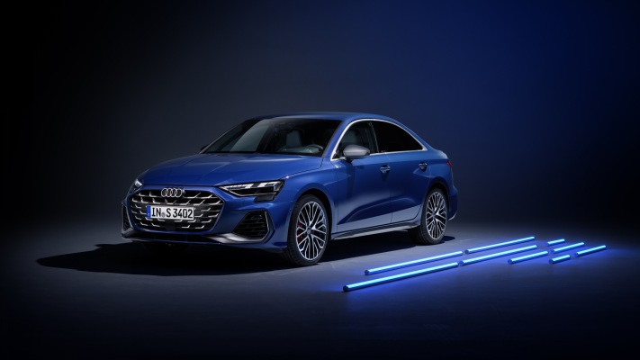 Audi S3 Sedan 2025. Desktop wallpaper