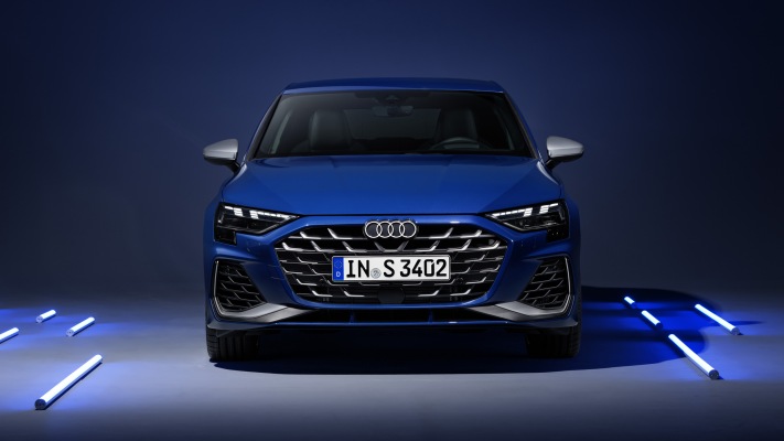 Audi S3 Sedan 2025. Desktop wallpaper
