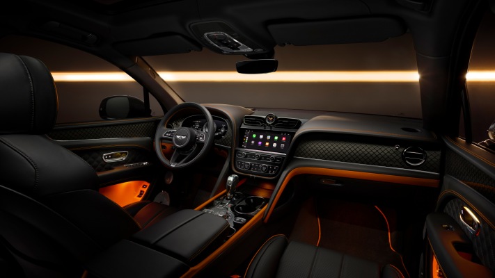 Bentley Bentayga S Black Edition 2024. Desktop wallpaper