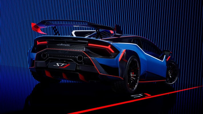 Lamborghini Huracán STJ 2024. Desktop wallpaper