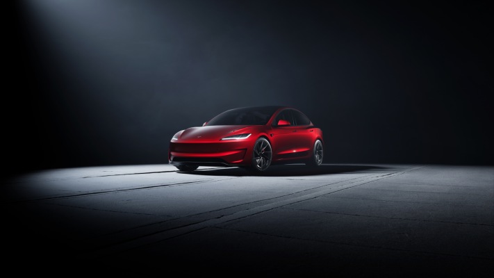 Tesla Model 3 Performance 2025. Desktop wallpaper